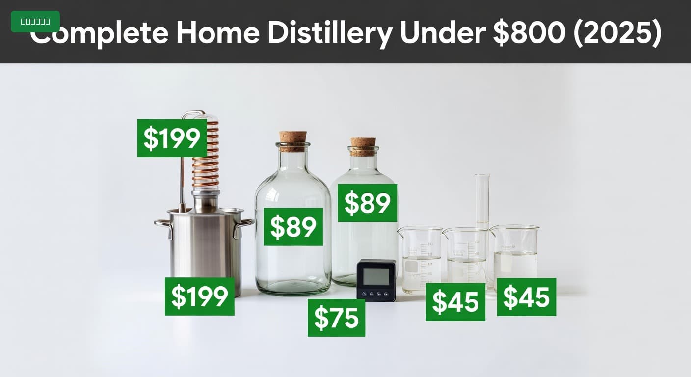 Complete Home Distillery Under $800 (2025)