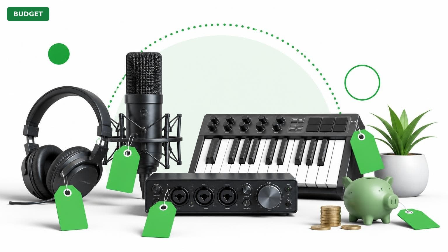 Complete Home Music Studio for Under $300 (2025)