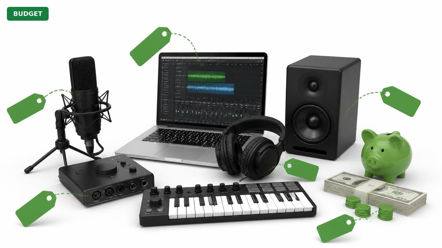 Complete Home Music Studio Setup for Under $250 (2025)