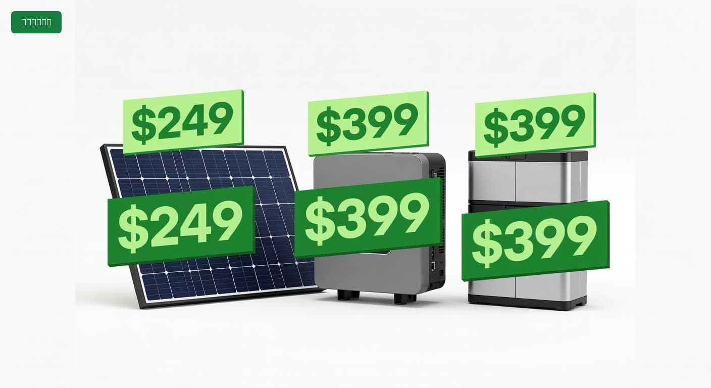 Complete Home Solar Setup for Under $1000 (2025)