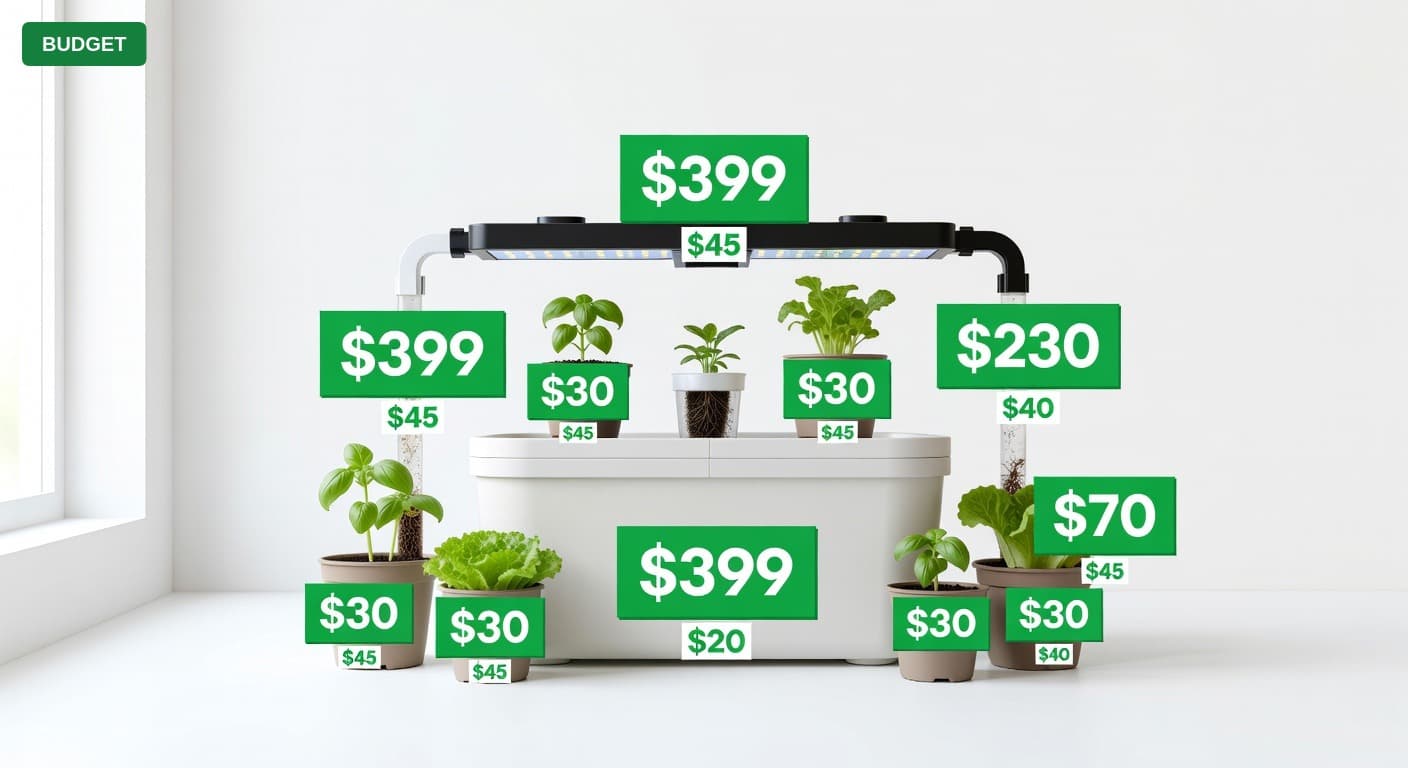 Complete Hydroponics Setup for Under $400 (2025)