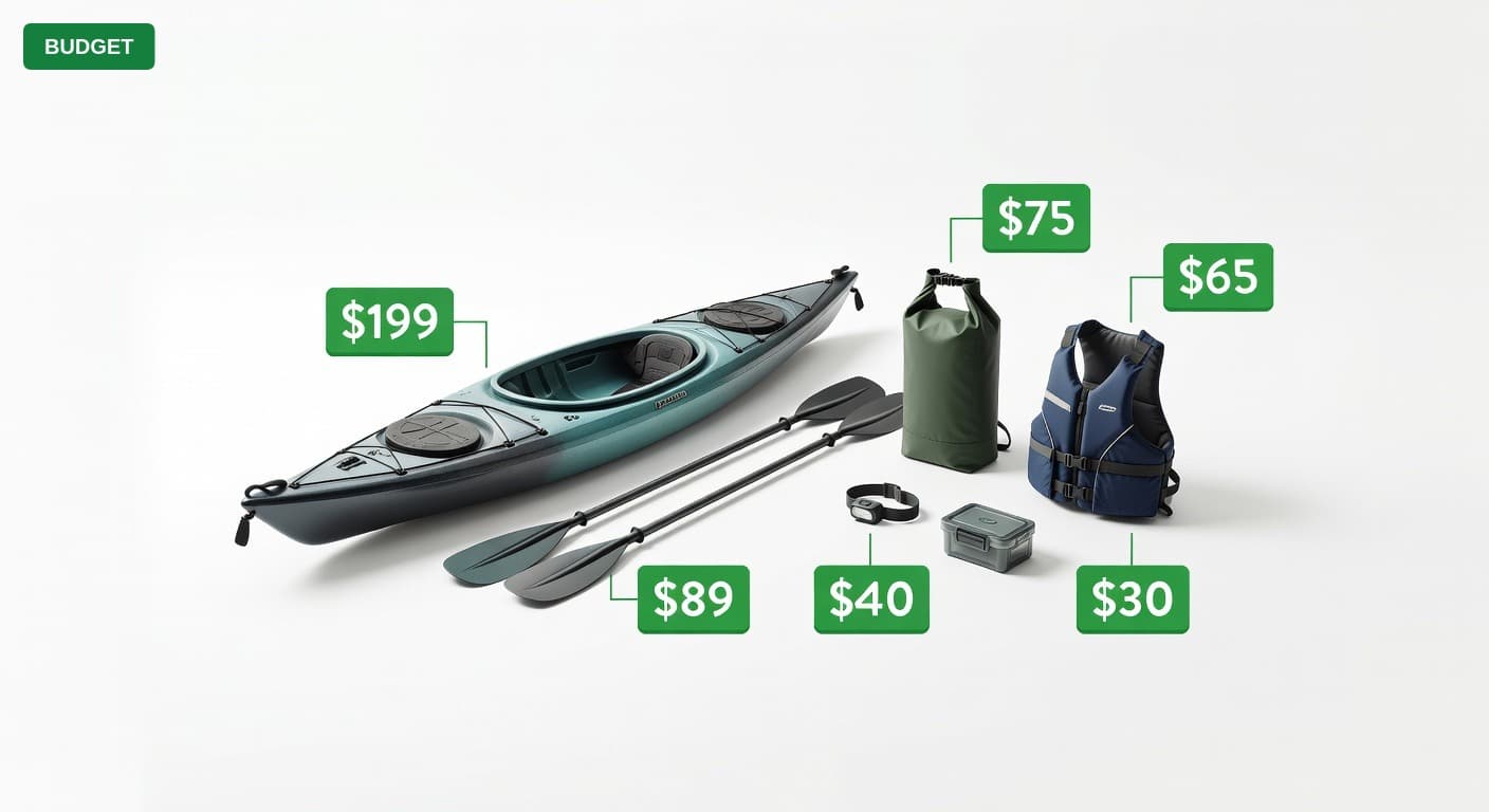 Complete Kayak Touring Setup for Under $600 (2025)