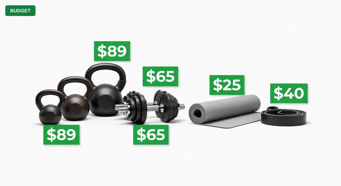 Complete Kettlebell Gym for Under $350 (2025)