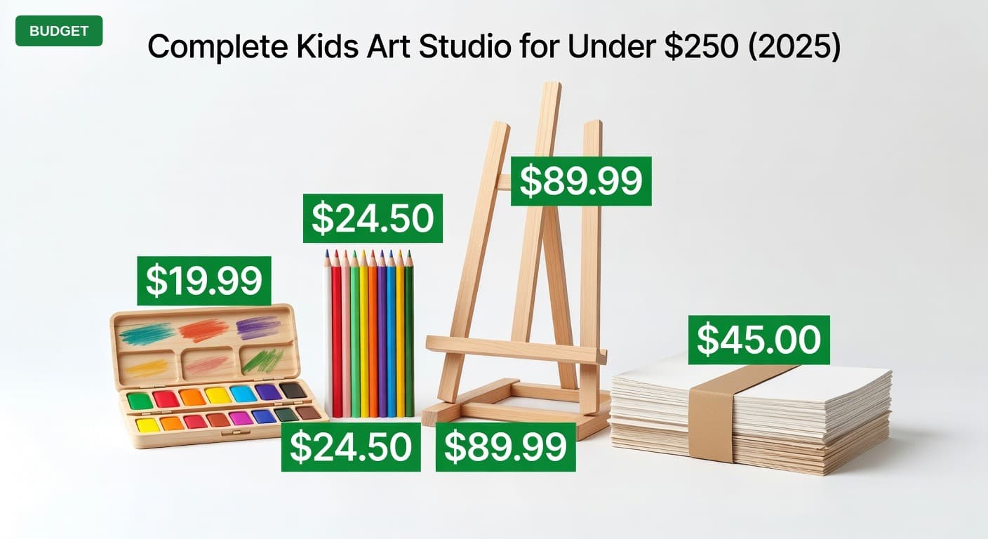 Complete Kids Art Studio for Under $250 (2025)