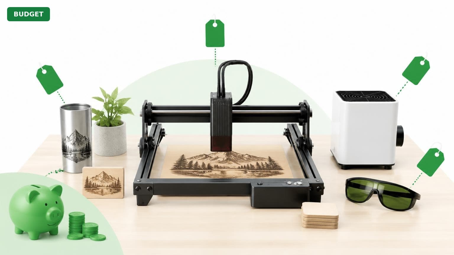 Complete Laser Engraver Workstation for Under $800 (2025)