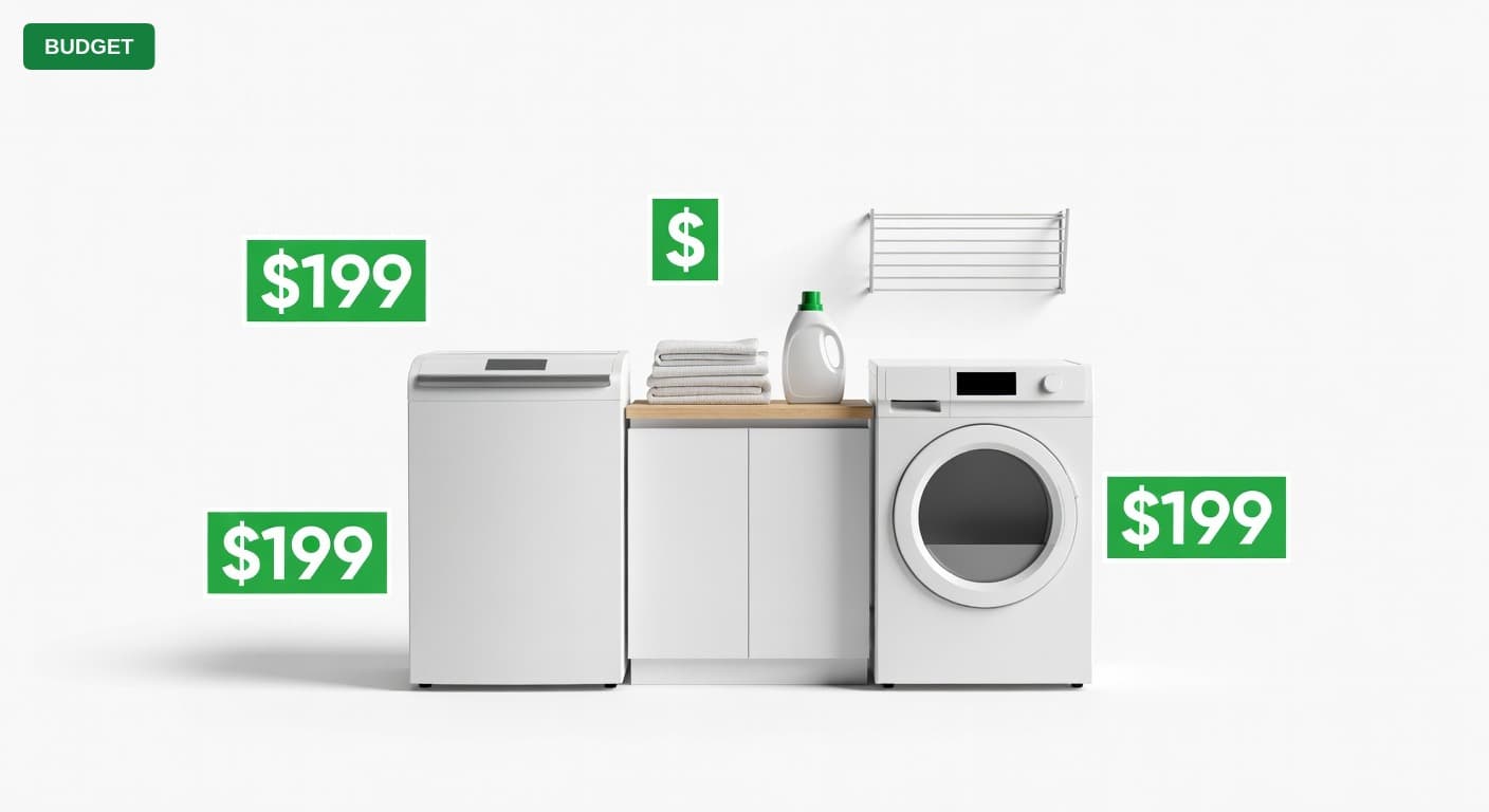 Complete Laundry Room for Under $800 (2025)