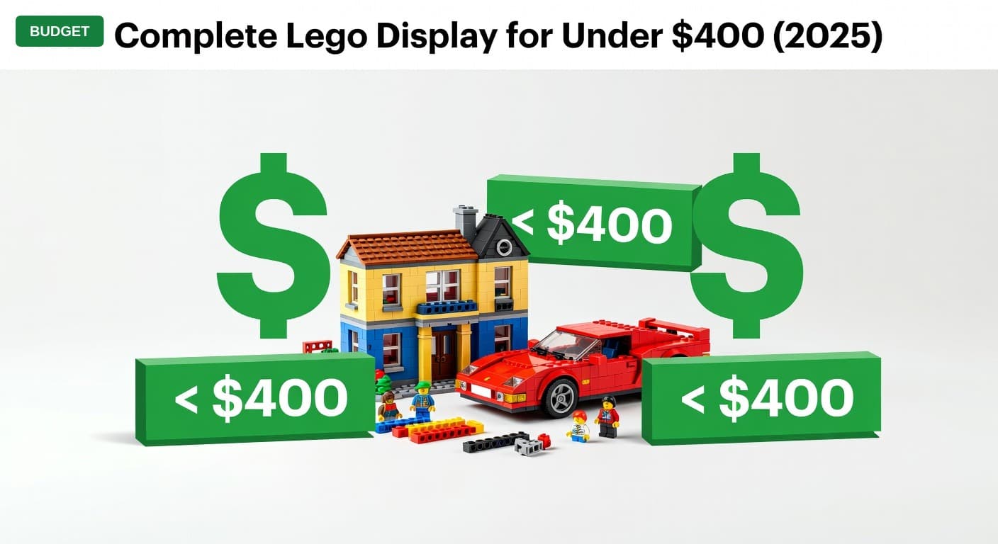 Complete Lego Display for Under $400 (2025)