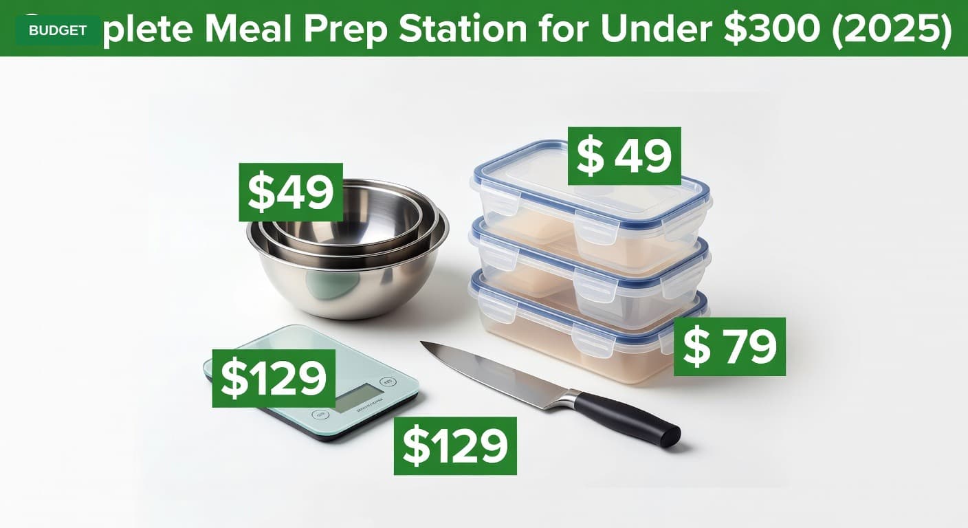 Complete Meal Prep Station for Under $300 (2025)
