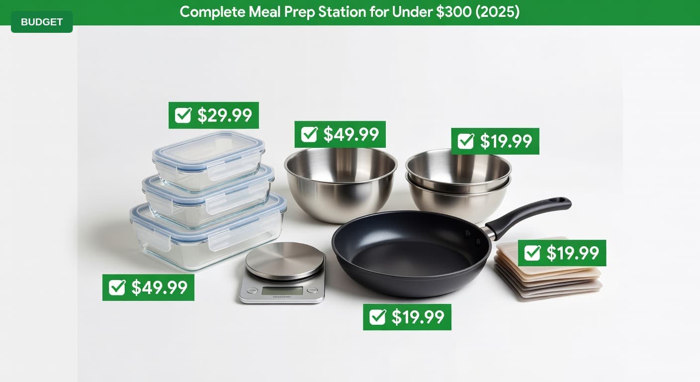 Complete Meal Prep Station for Under $300 (2025)