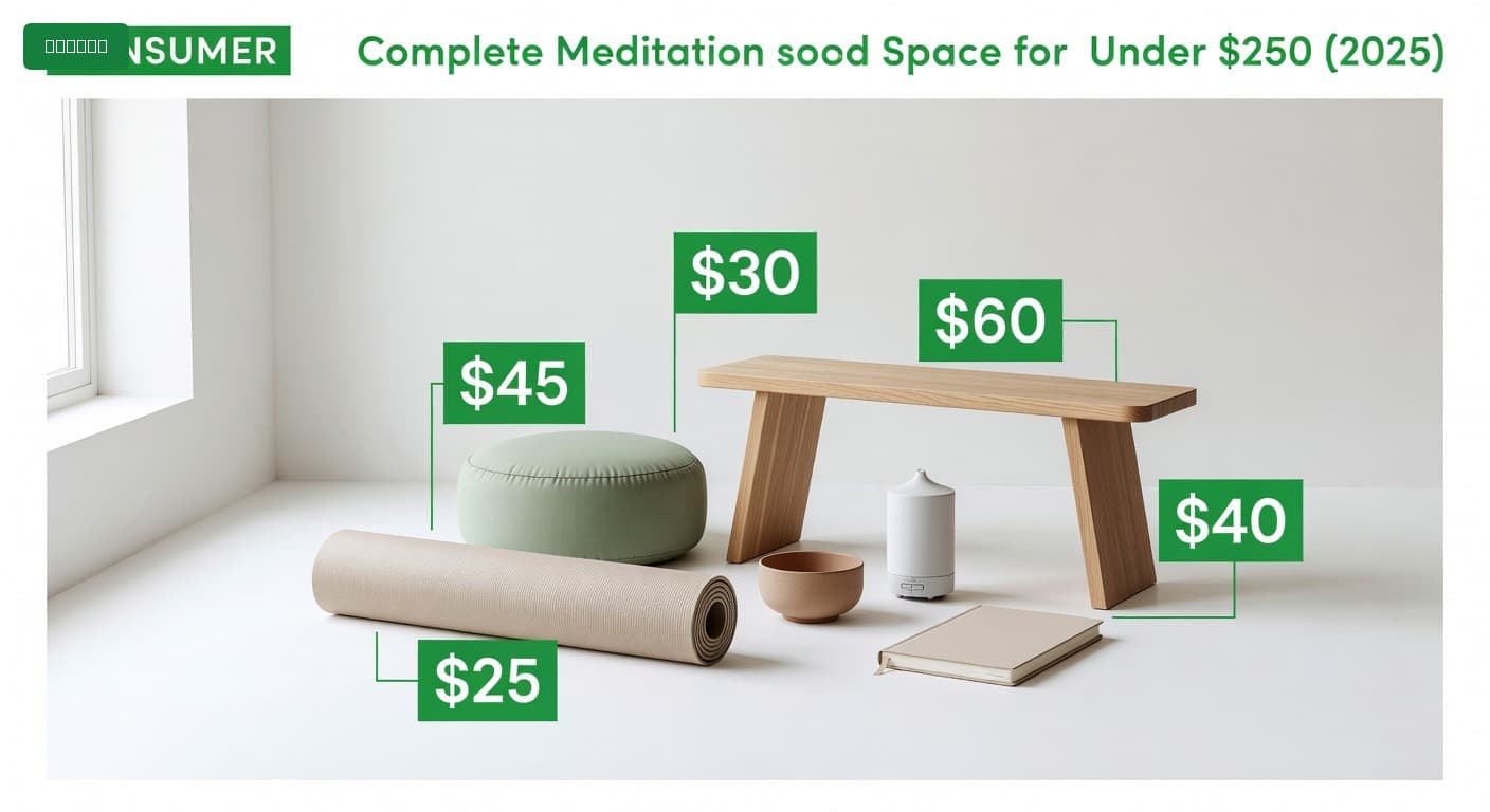 Complete Meditation Space for Under $250 (2025)