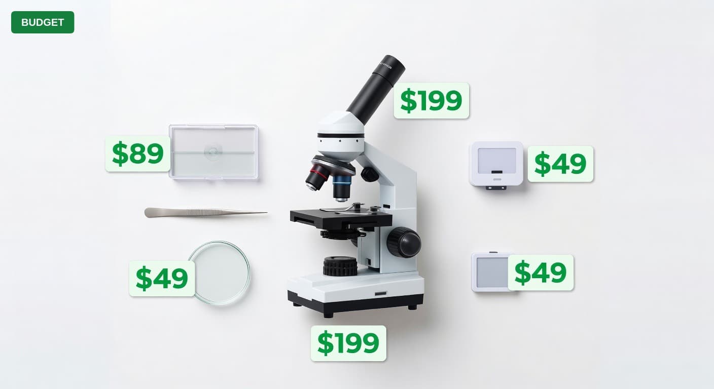 Complete Microscope Lab for Under $500 (2025)