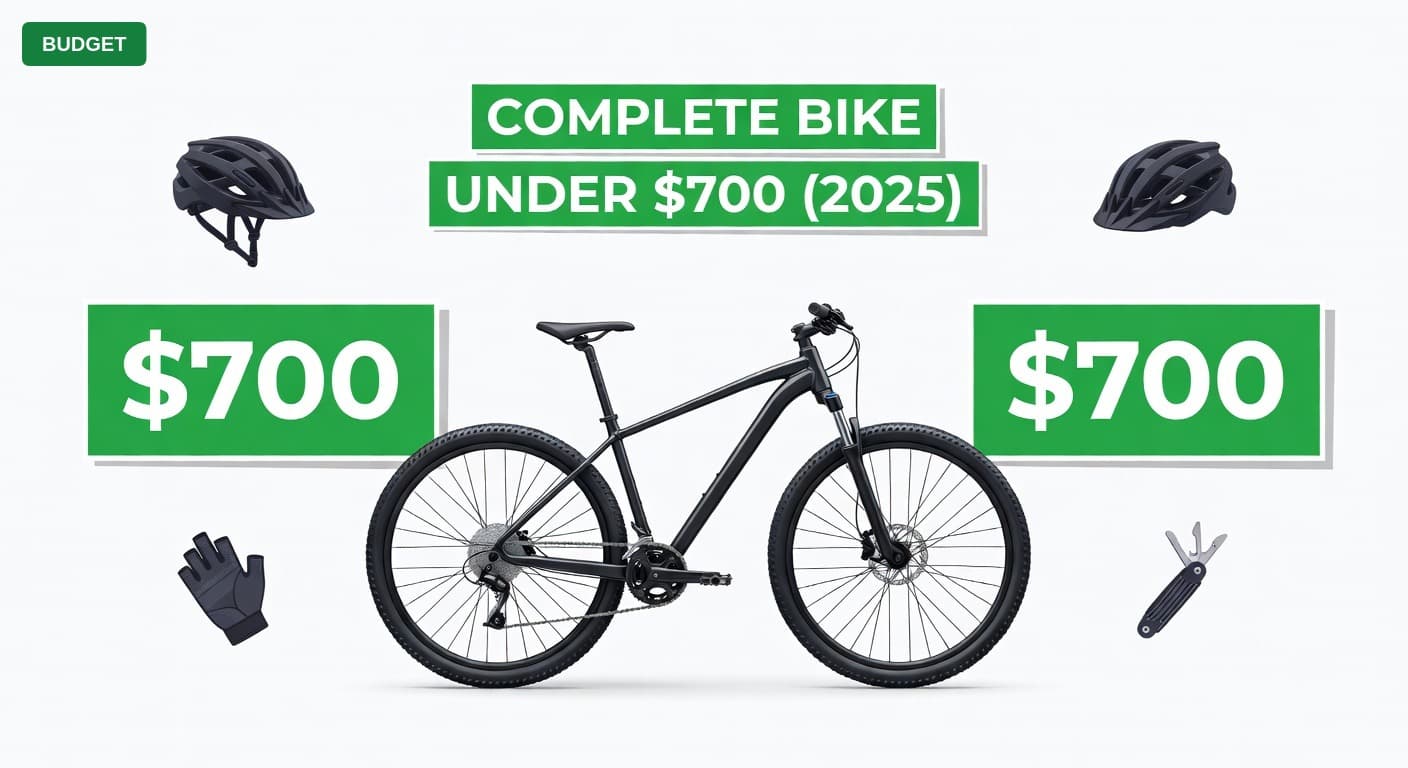 Complete Mountain Bike for Under $700 (2025)