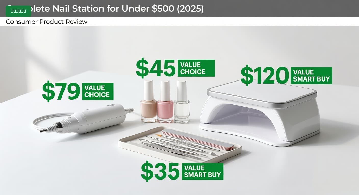 Complete Nail Station for Under $500 (2025)