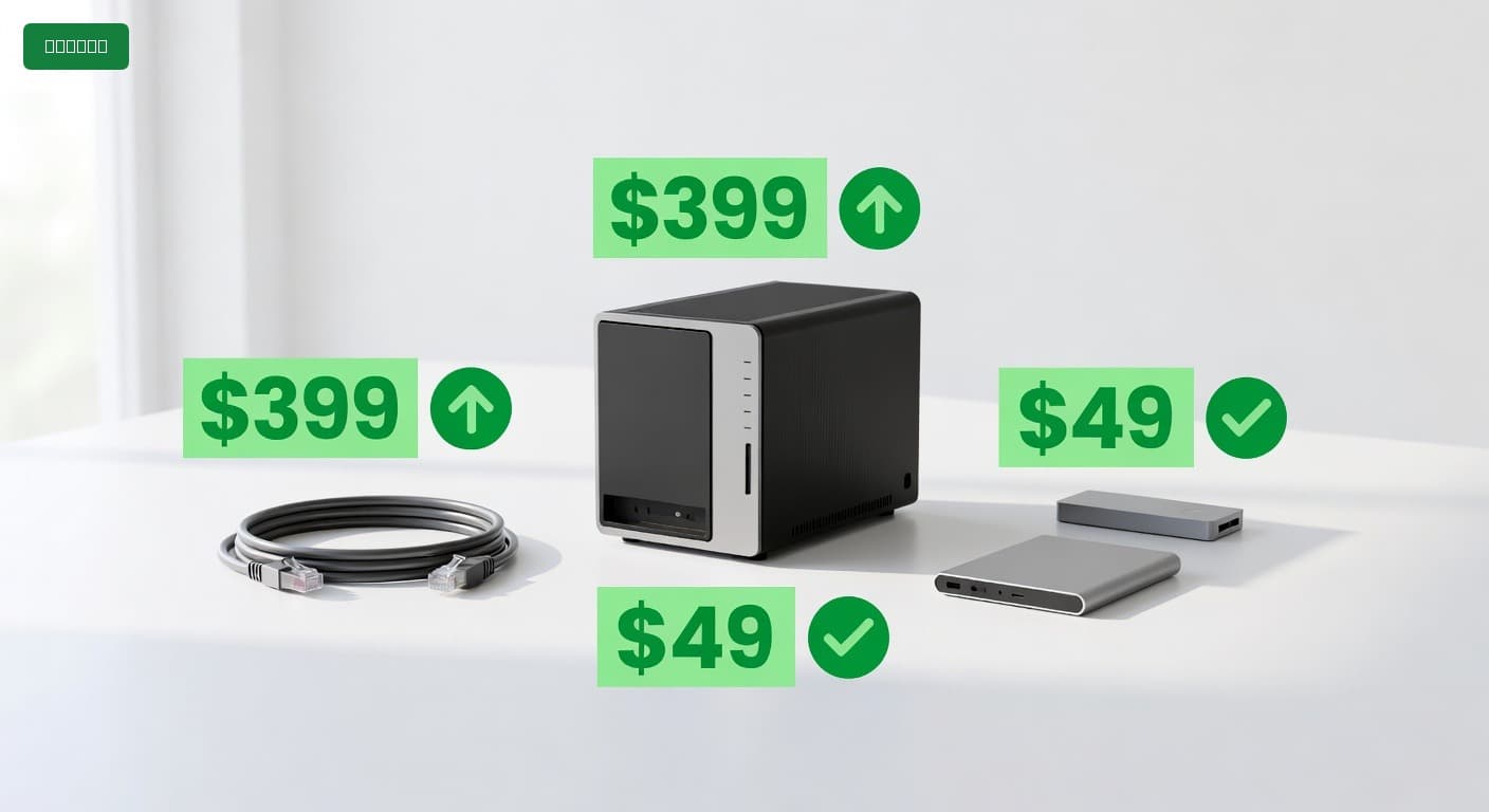 Complete NAS Storage for Under $400 (2025)