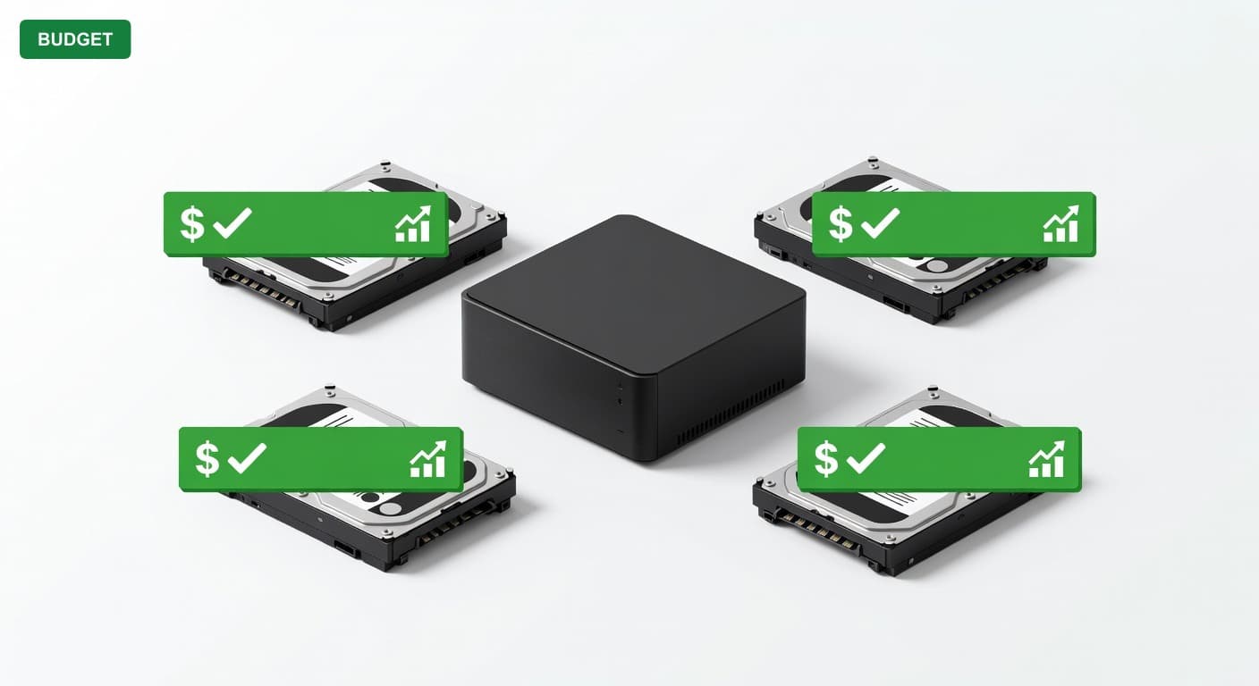 Complete NAS Storage for Under $600 (2025)