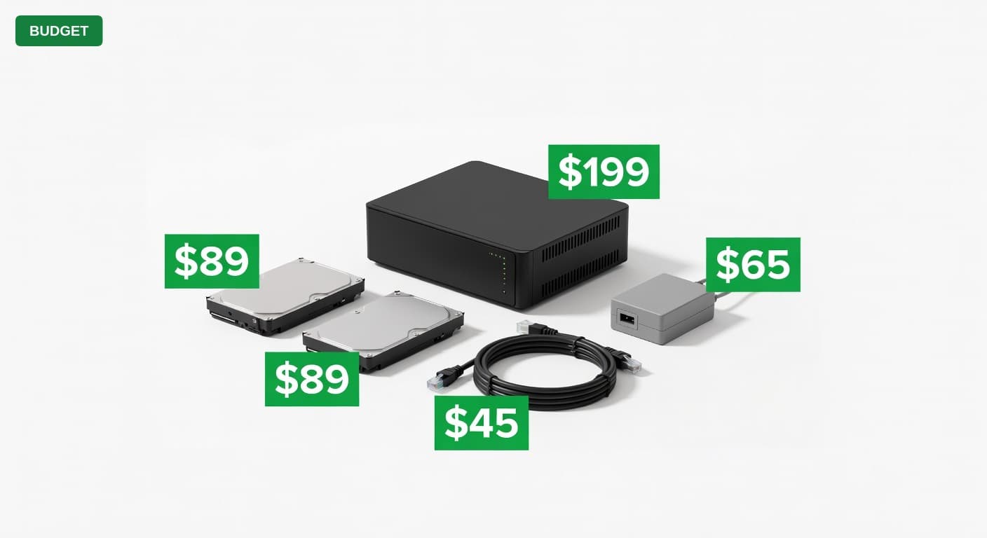 Complete NAS Storage for Under $700 (2025)