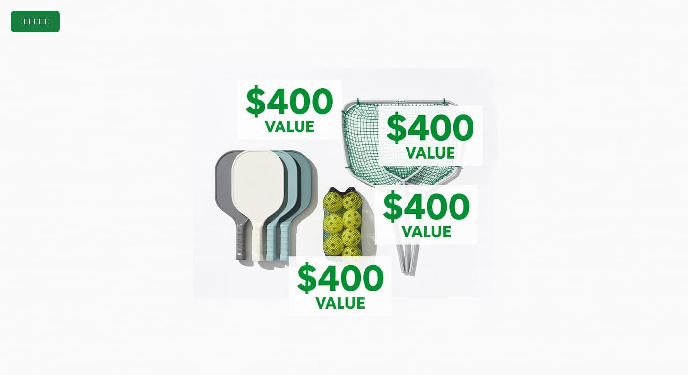 Complete Pickleball Court for Under $400 (2025)