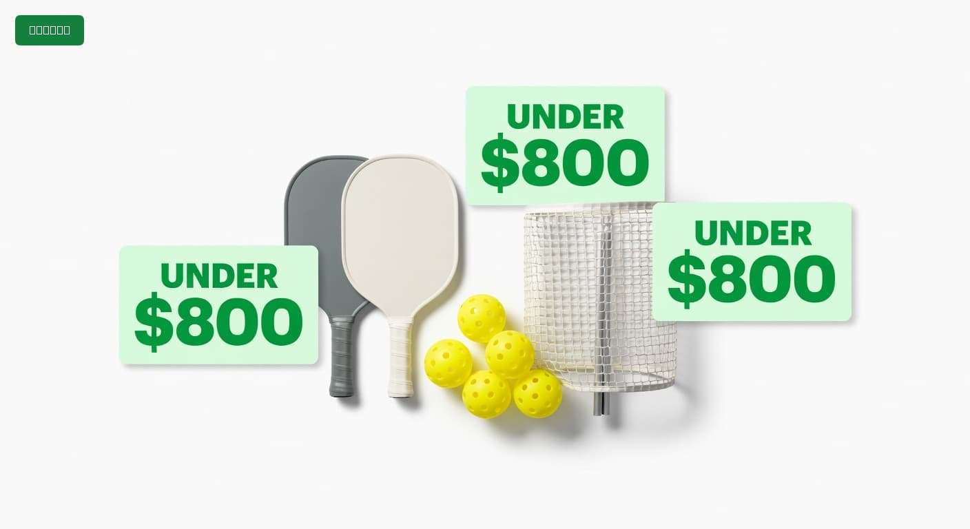 Complete Pickleball Court for Under $800 (2025)