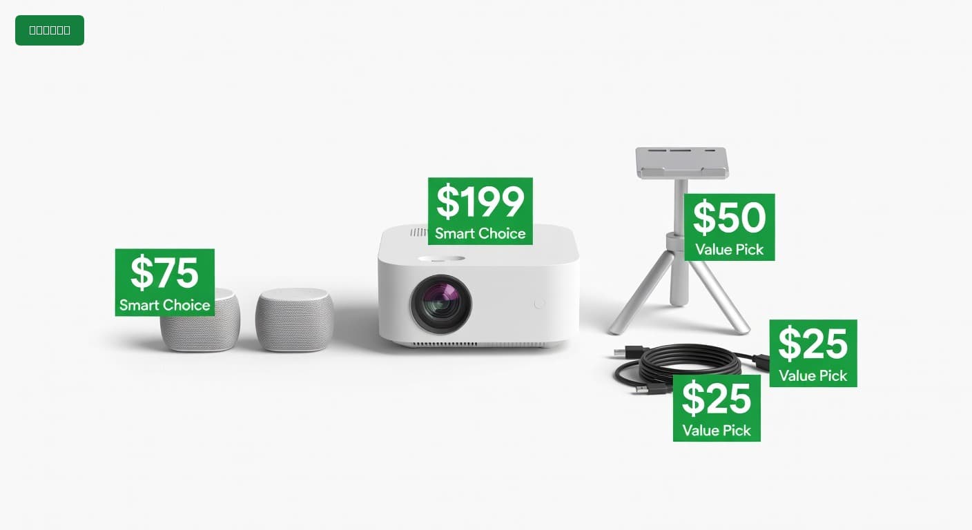 Complete Projector Setup for Under $500 (2025)