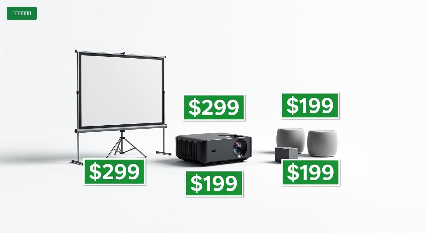 Complete Projector Theater for Under $900 (2025)