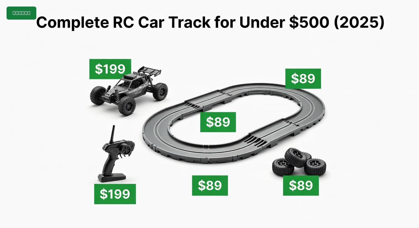 Complete RC Car Track for Under $500 (2025)