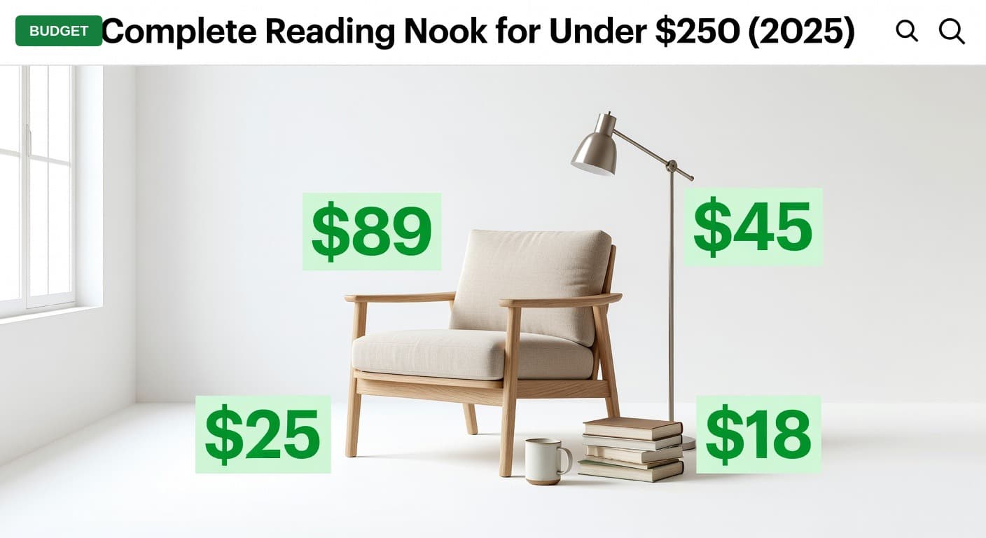 Complete Reading Nook for Under $250 (2025)