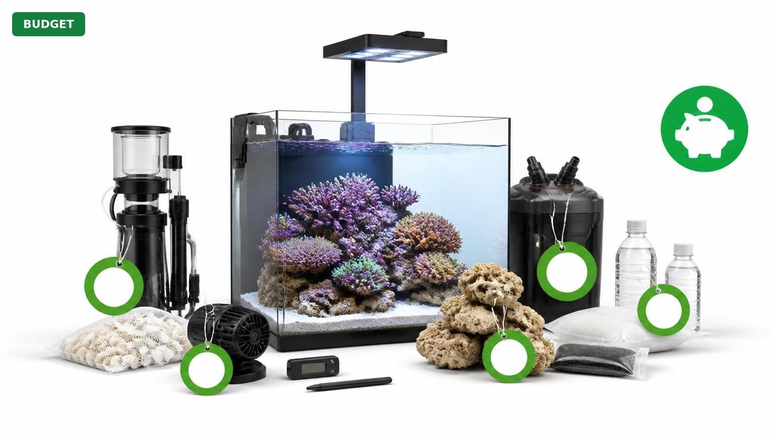 Complete Reef Aquarium for Under $1000 (2025)