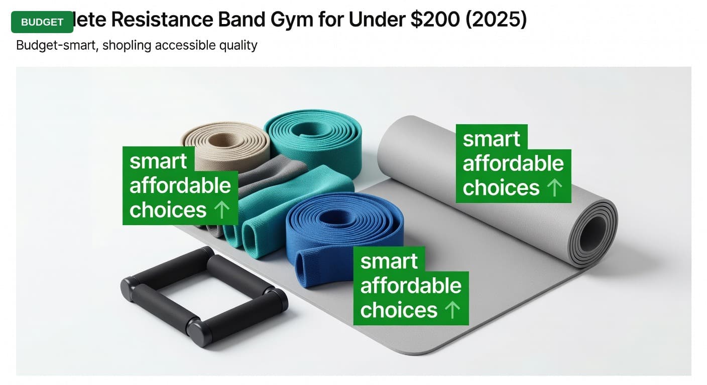 Complete Resistance Band Gym for Under $200 (2025)