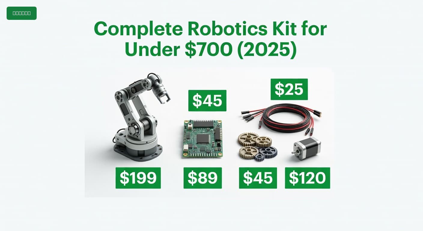 Complete Robotics Kit for Under $700 (2025)