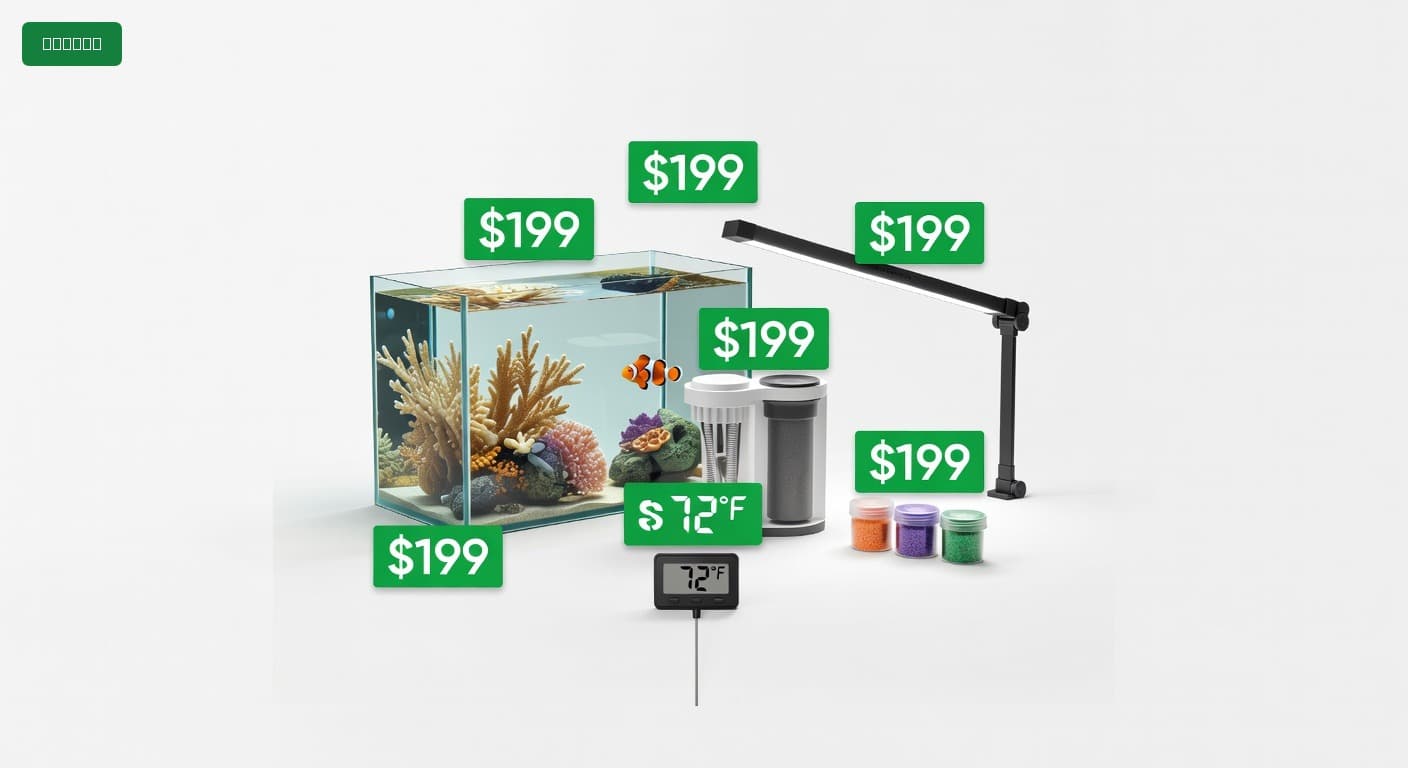 Complete Saltwater Aquarium for Under $1000 (2025)