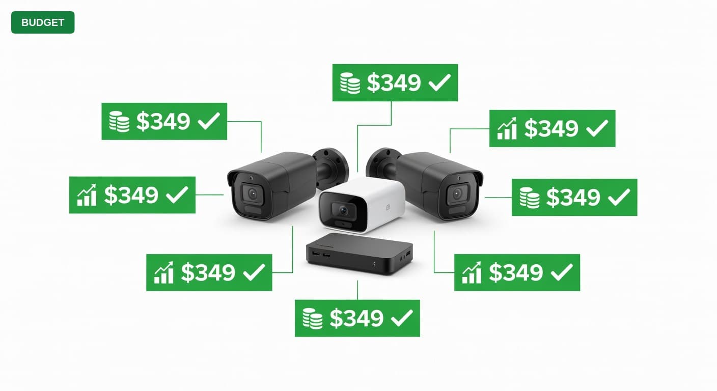Complete Security Camera System for Under $350 (2025)