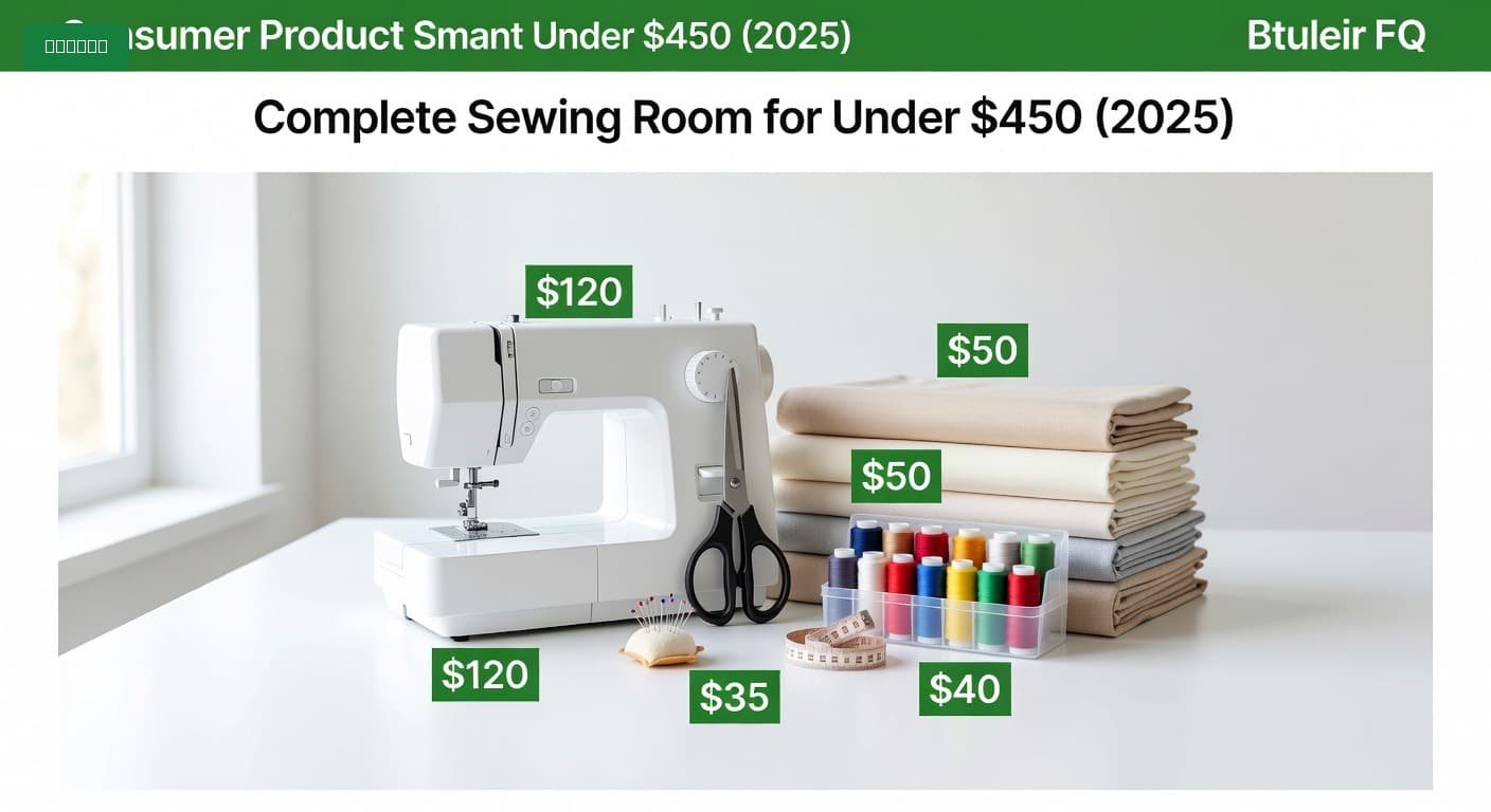 Complete Sewing Room for Under $450 (2025)