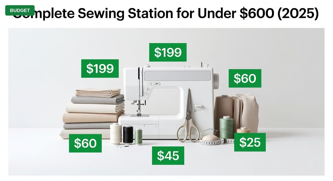 Complete Sewing Station for Under $600 (2025)