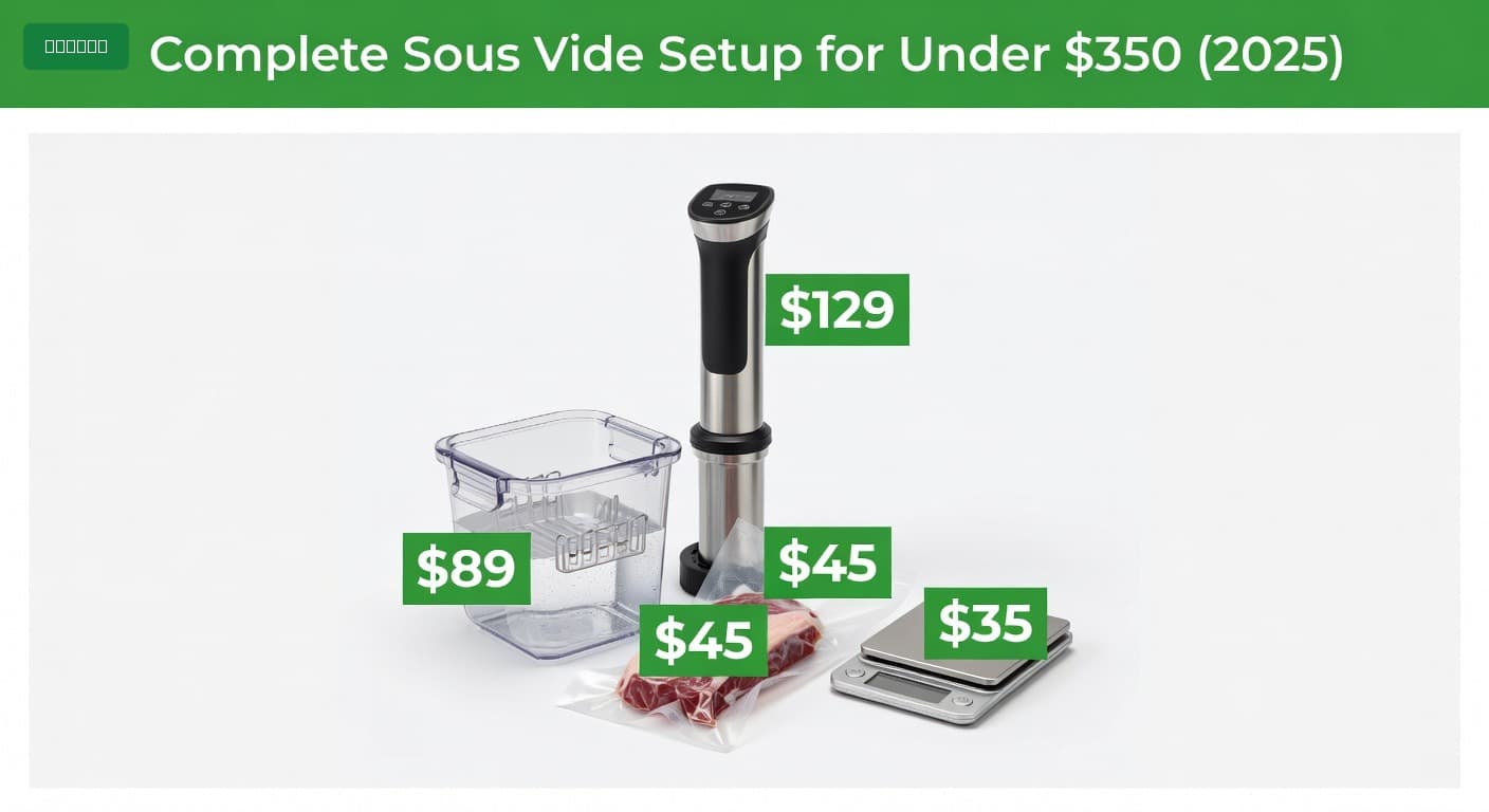 Complete Sous Vide Setup for Under $350 (2025)
