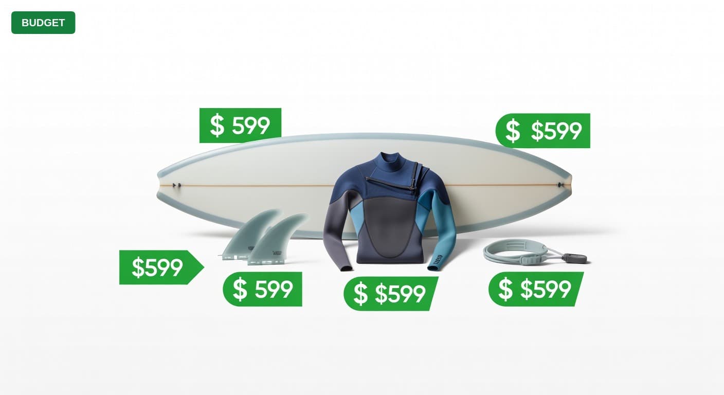 Complete Surfing Gear for Under $600 (2025)