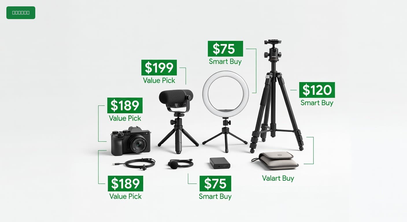Complete Vlogging Kit for Under $500 (2025)