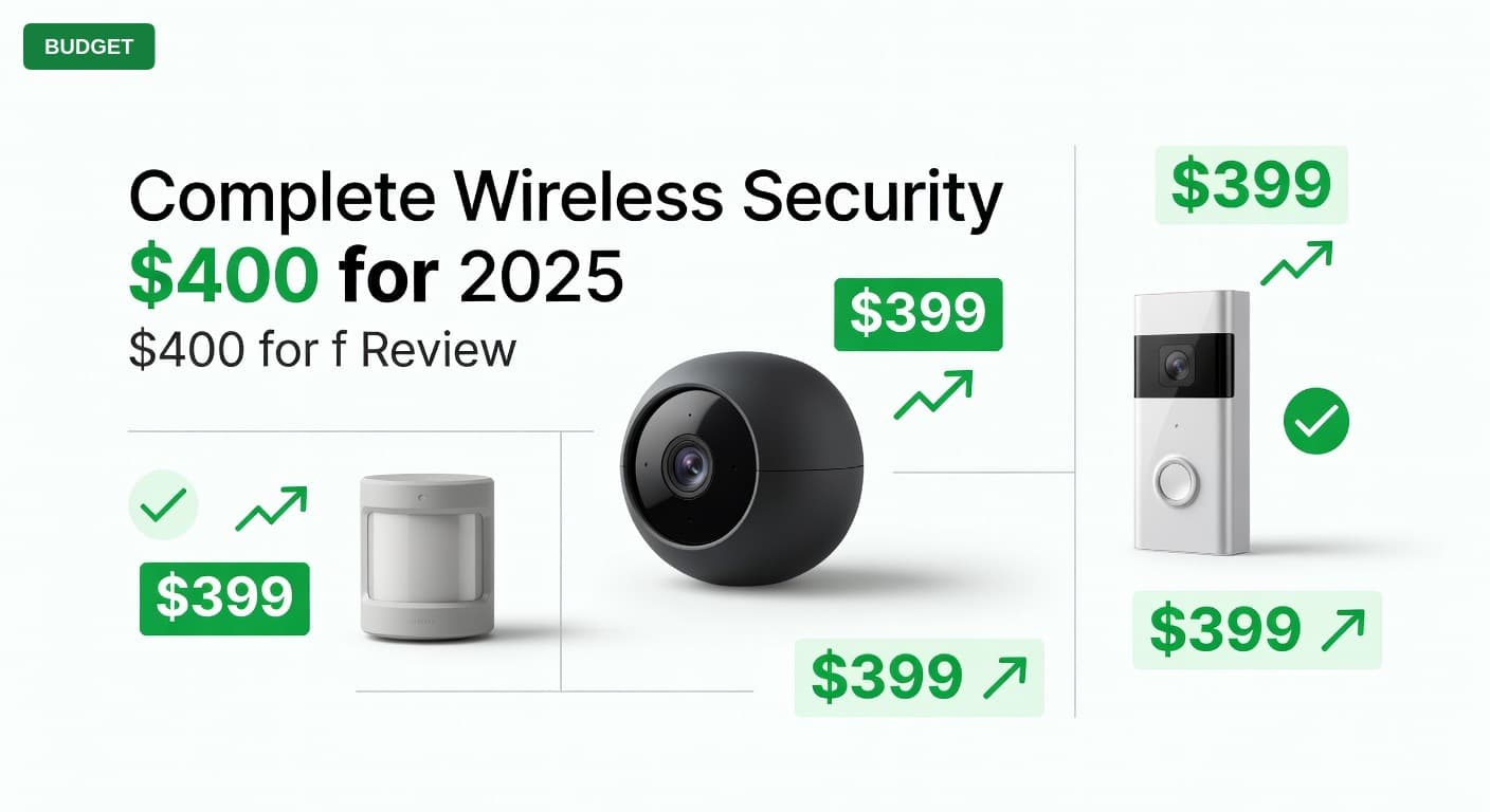 Complete Wireless Security for Under $400 (2025)