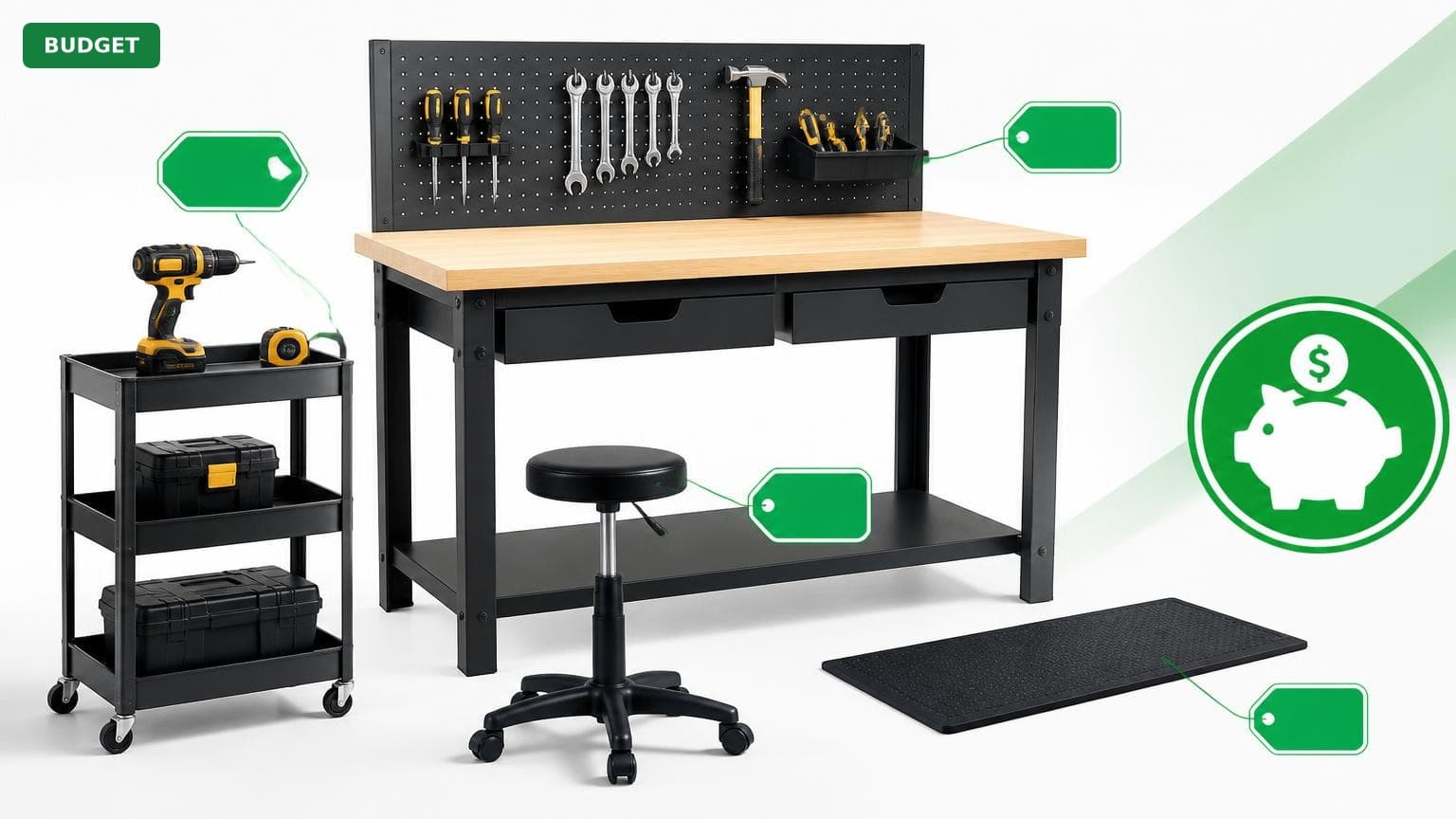 Complete Workbench Setup for Under $200 (2025)