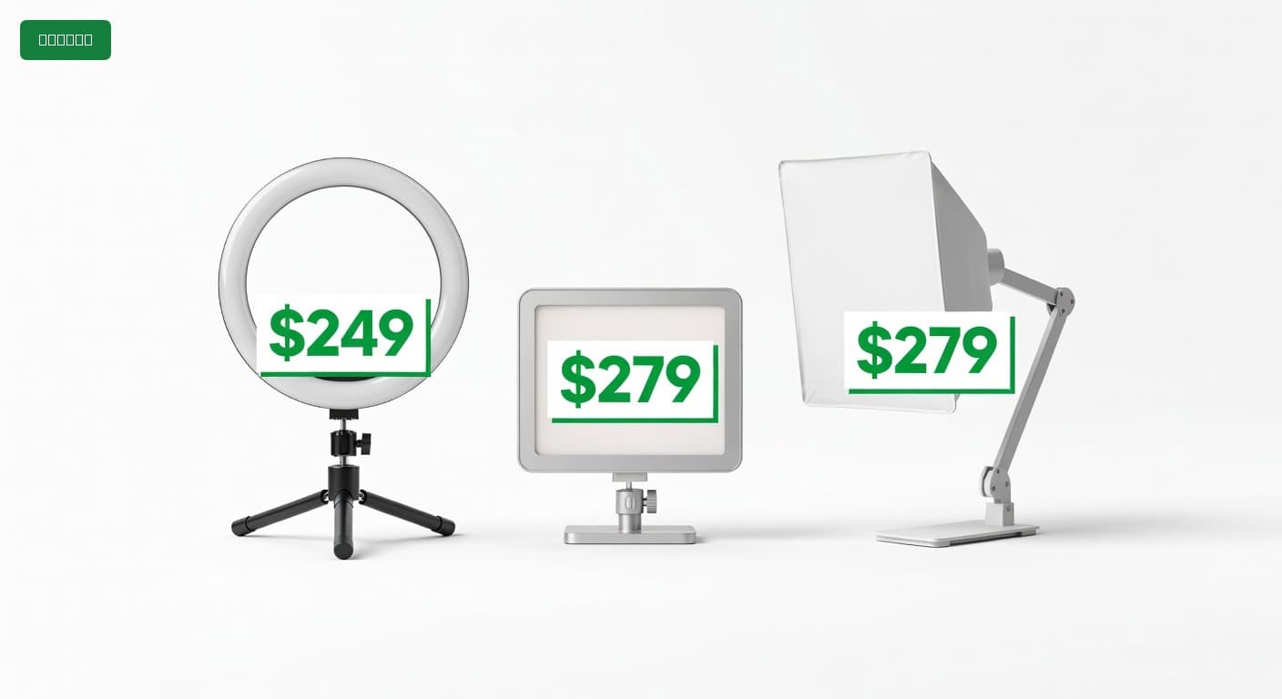 Content Creator Lights Under $300 (2025)
