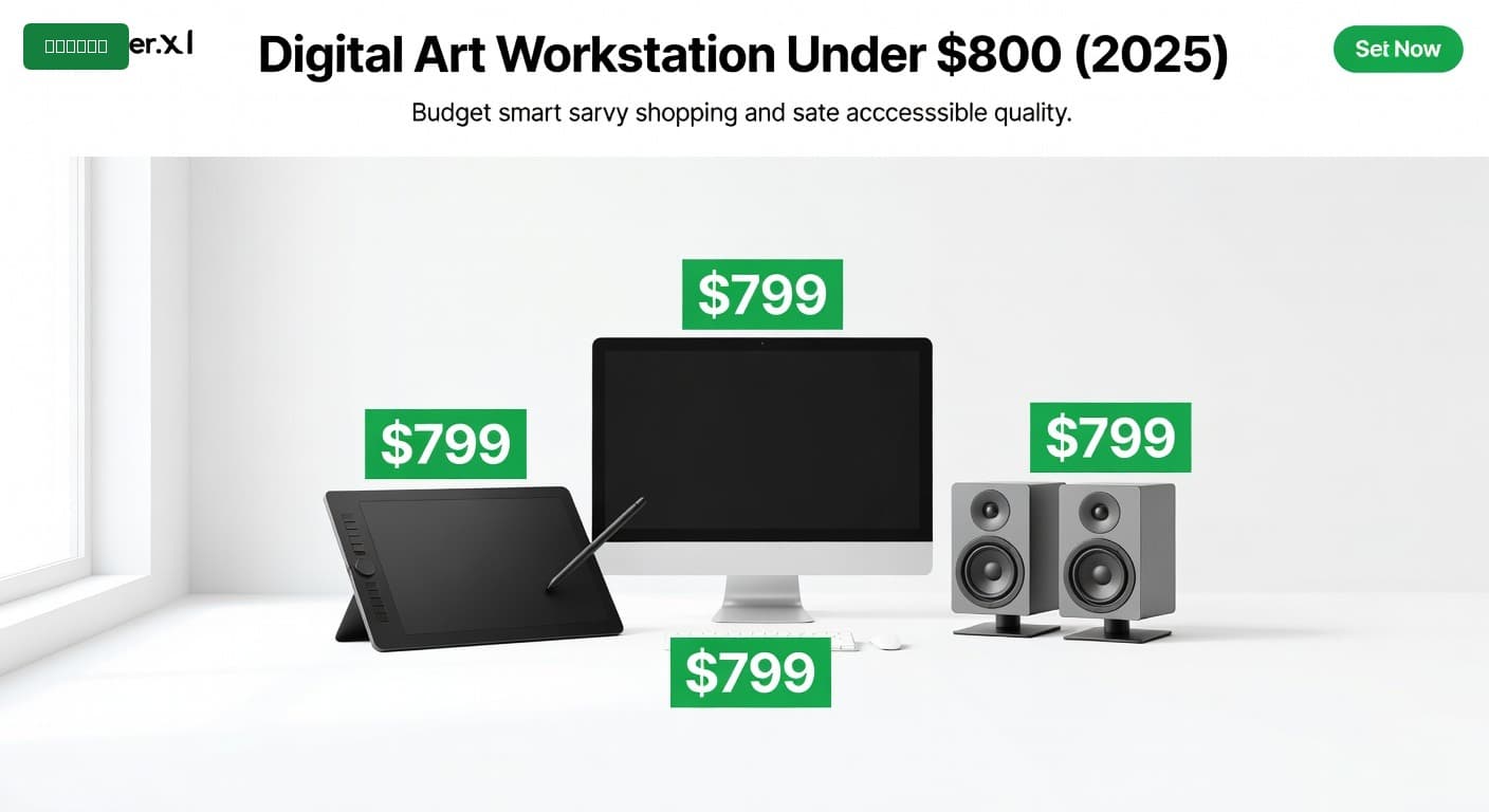 Digital Art Workstation Under $800 (2025)