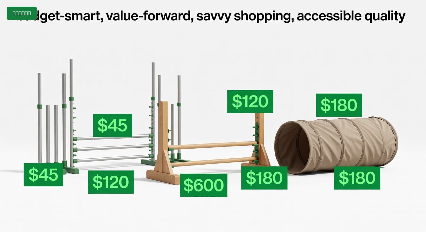 Dog Agility Course for Under $600 (2025)