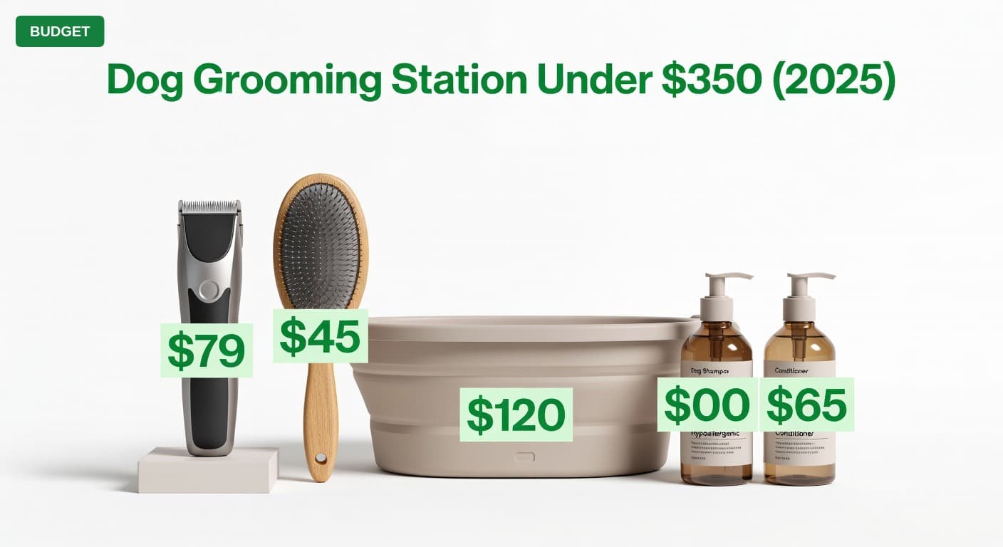 Dog Grooming Station Under $350 (2025)