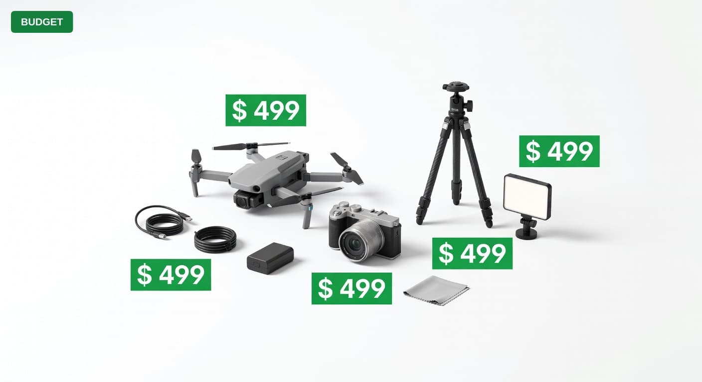 Drone Photography Setup Under $500 (2025)