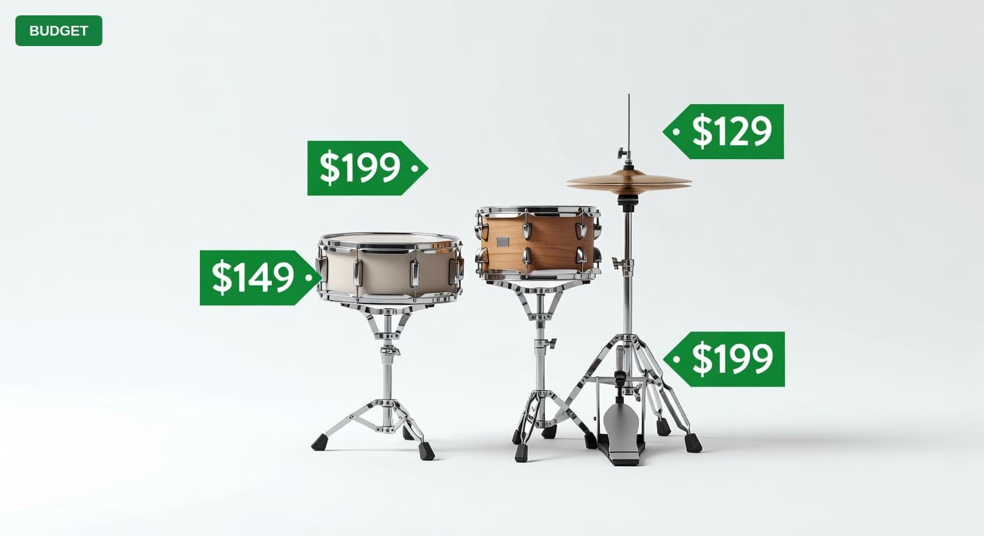 Drum Kit Practice Setup Under $700 (2025)