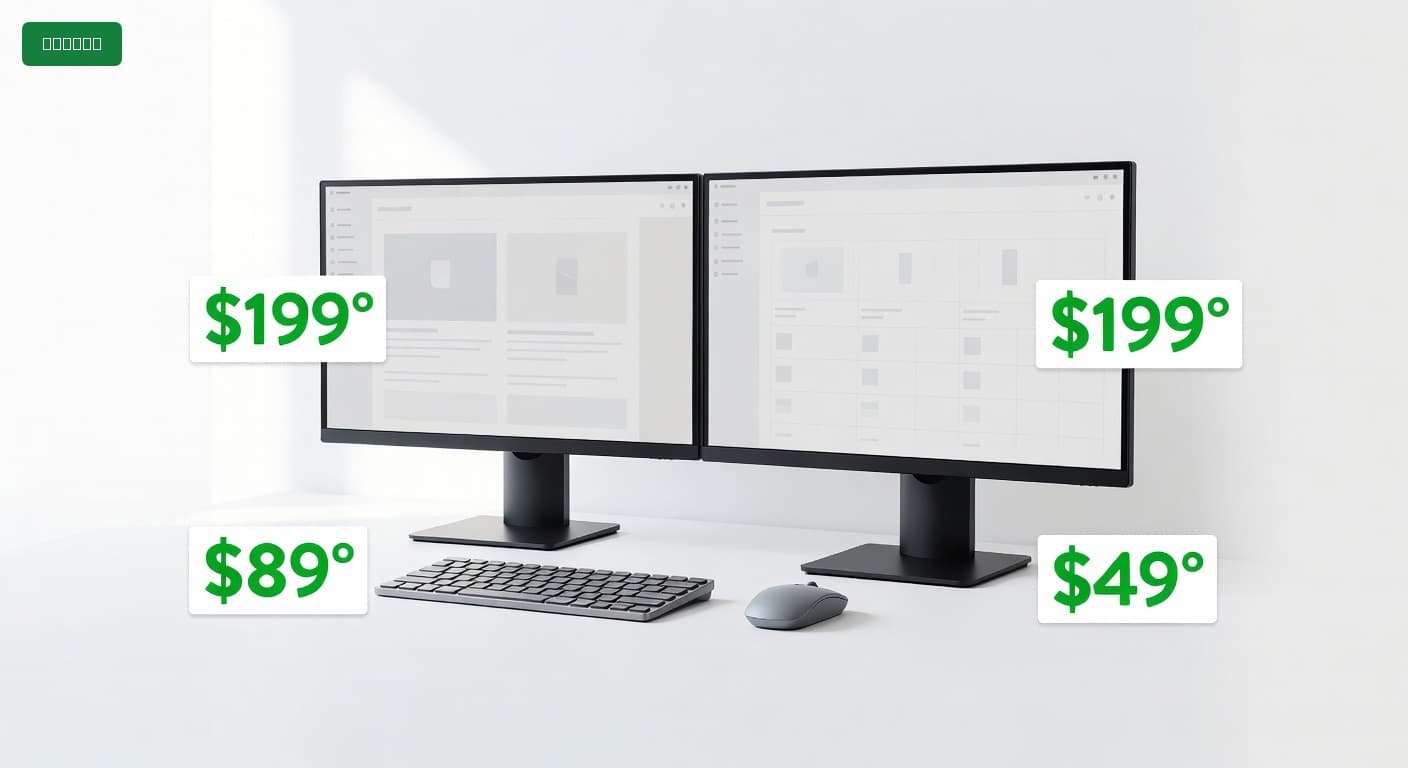 Dual Monitor Productivity Setup Under $500 (2025)