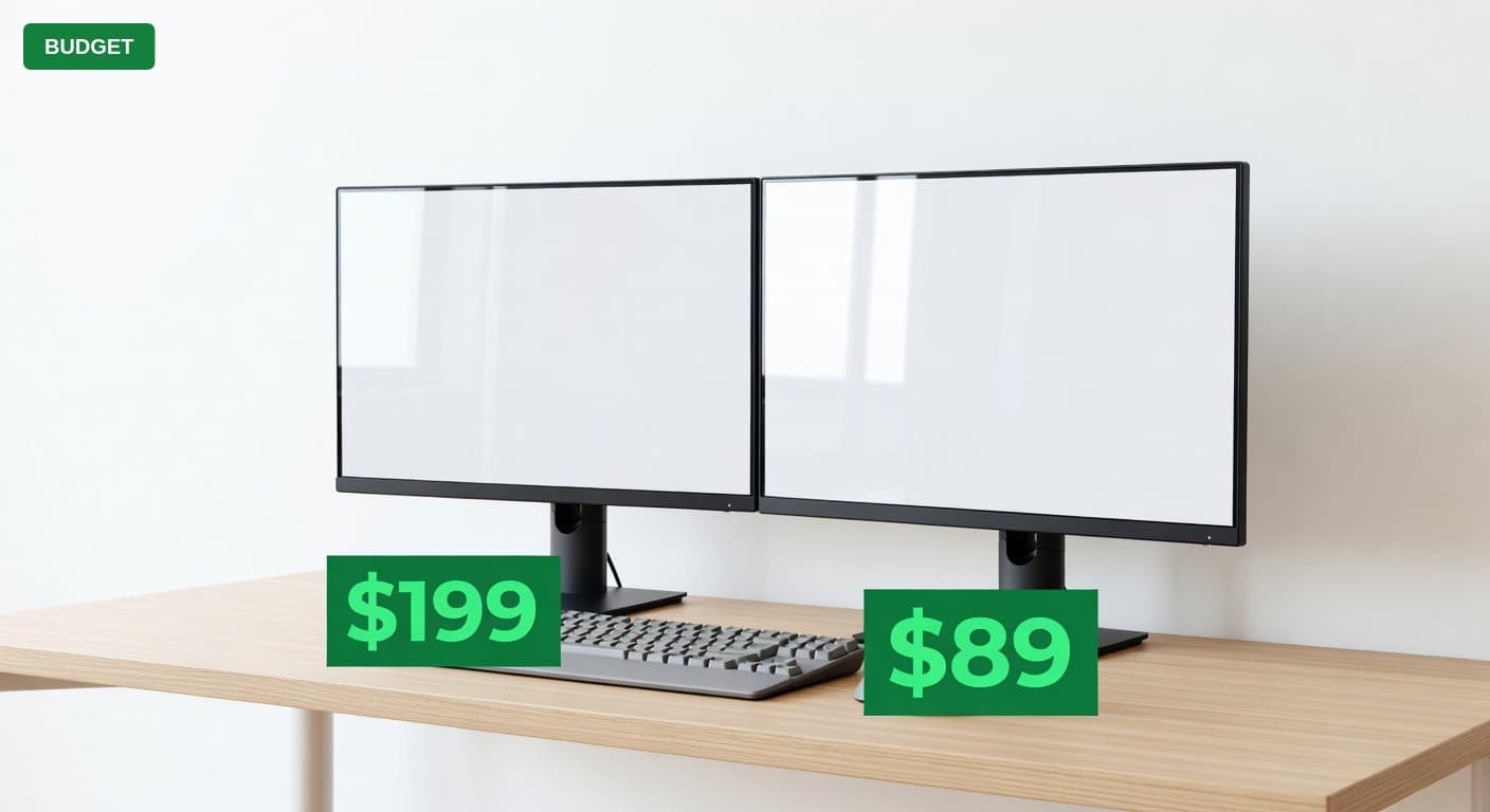 Dual Monitor Workstation Under $500 (2025)
