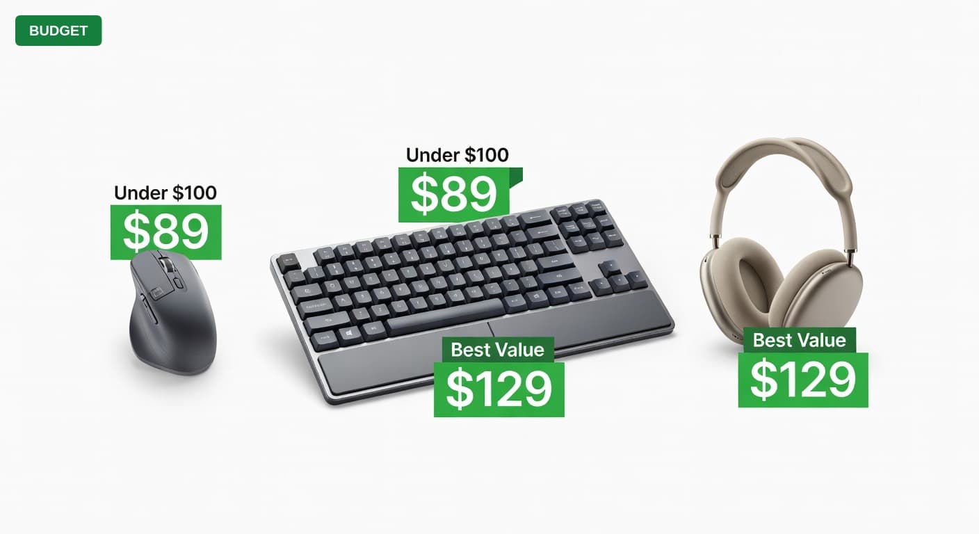 Ergonomic Keyboard Setup Under $300 (2025)