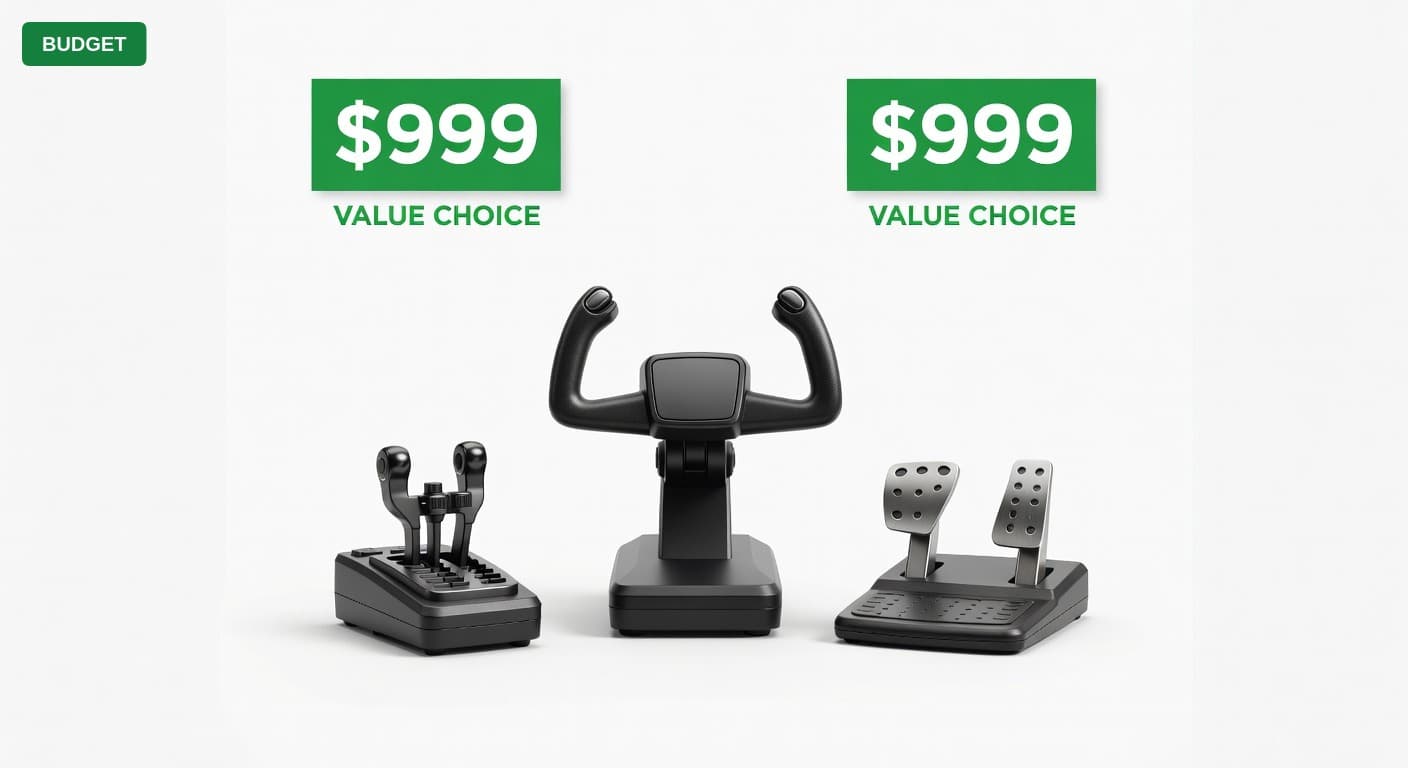 Flight Sim Rig Under $1000 (2025)
