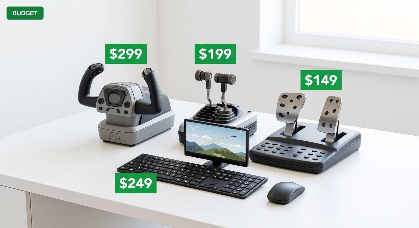 Flight Simulator Setup Under $1200 (2025)