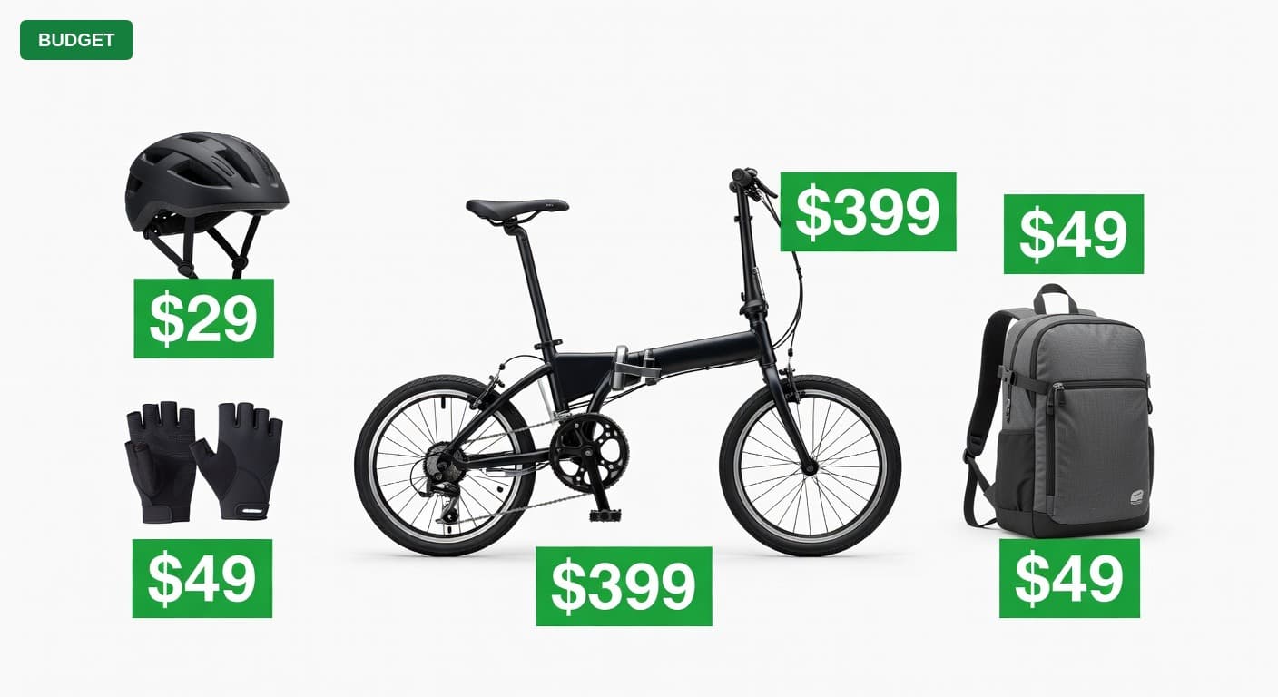 Folding Bike Setup Under $400 (2025)